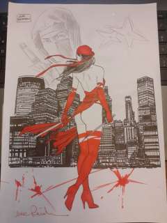 Elektra - Illustrazione originale di Luca Raimondo - Loose page - First edition - (2020) | Catawiki