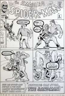 Fred Hembeck - Homage to Ditko‘s Spider Man (Signed)