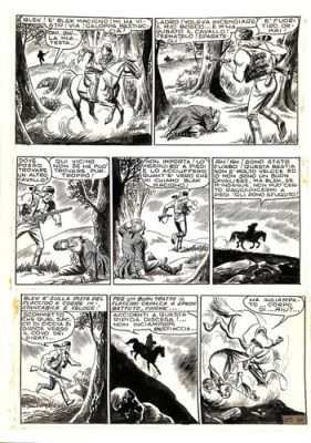 Blek Macigno, Tavola Originale- esseGesse, Guzzon , Sinchetto Sartoris, 35x25 cm | eBay Europe (Buy It Now)