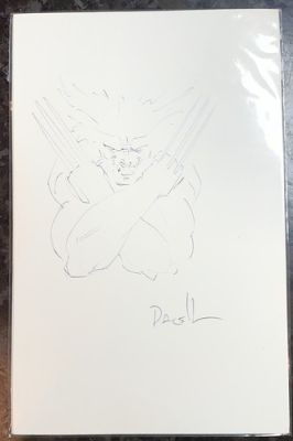 Mark Pacella Original Signed Pencil Sketch Wolverine X-Force Marvel Comic Art | eBay US (Buy It Now)