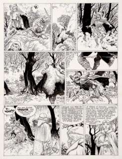 Hermann | Les Tours de Bois-Maury Eloïse de Montgri Encre de Chine pour la | Millon