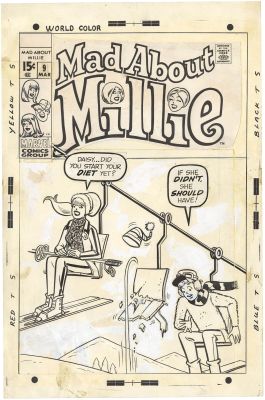 Stan Goldberg | Mad About Millie #9 Cover | Nostalgic Investments