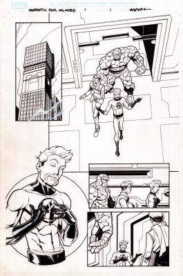 Fantastic Four Unlimited, Issue 1 Page 1 | Comix Art Studio