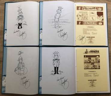 ’t Prinske 1 - 2 - 3 - 4 - ’t Prinske compleet met tekeningen van Paul Geerts - Hardcover - First edition - (1994/1997) | Catawiki
