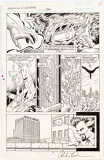 Colleen Doran and Andy Mushynsky The Amazing Spider-Man #326 Story Page 10 Original Art (Marvel, 1989). The evil - | Heritage