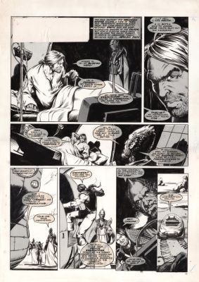 Steve Dillon | Abslom Daak: Star Tigers Page 5 by Steve Dillon | Panel Gallery