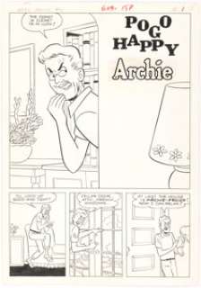 Lucey, Harry | Dan DeCarlo, Bill Vigoda, and others Archie Annual #16 Complete Issue Original Art Group of 56 (Archie, 1964-1965)... (Total: 56 Original Art) | Heritage