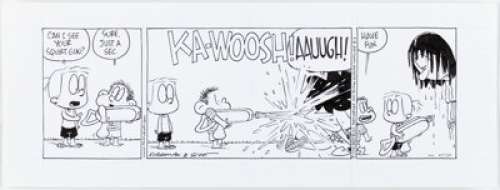 Rick Kirkman And Jerry Scott | Baby Blues Daily Comic Strip Original Art dated 8-3-06 (King Features Syndicate, 2006). | Heritage