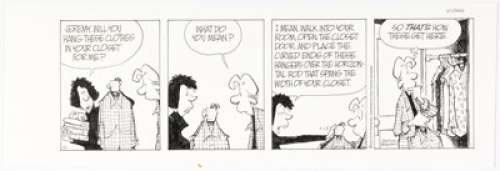 Jerry Scott and Jim Borgman Zits Daily Comic Strip Original Art dated 2-11-03 (King Features Syndicate, 2003). | Heritage