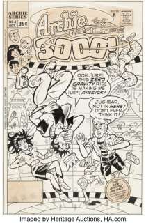 Rex Lindsey Archie 3000 #4 Cover Original Art (Archie, 1989). | Heritage