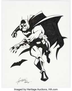 Phil Hester and Ande Parks - Batman Illustration Original Art (2025). | Heritage