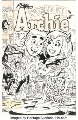 Rex Lindsey World of Archie #5 Cover Original Art (Archie, 1993). | Heritage