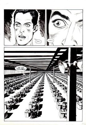 Claudio Villa | L’Incubo dell’Indagatore p.15 | Tavole Originali