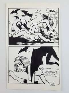 Gesebel n.4 - Magnus - Tav. Origin. n. 107 "La Notte dei Pipistrelli" - Loose page - (1966) | Catawiki