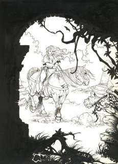 Stalner, Eric - Dessin original - Le Roman de Malemort - (1999) | Catawiki