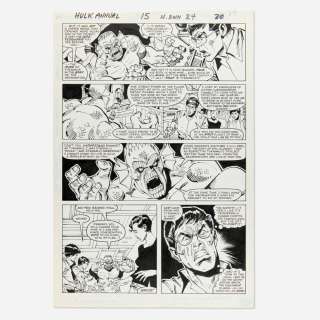 Sal Buscema, Incredible Hulk Annual #15 Story Page #24 Original Art (Marvel Comics, 1986) | Landry Pop Auctions
