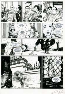 Robin Recht - Planche 13 (rustines case 4 et 5) - Livre 1 - Le Troisième Testament - Julius