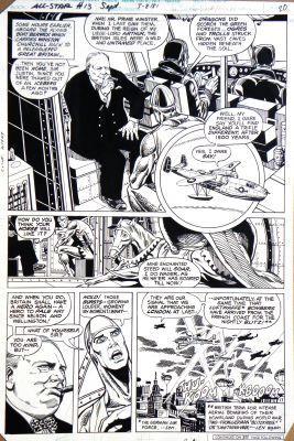 Mike Decarlo | ALL-STAR – n° 13 – Planche Originale n° 17 – Adrian Gonzales | Zic et Bul