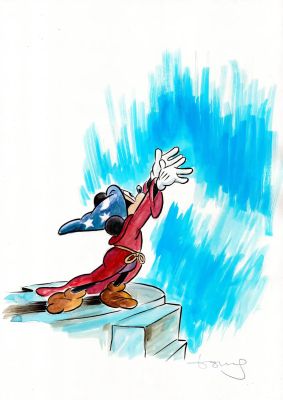 Mickey Mouse – Sorcerer Power | Corner4art