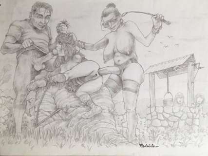 Filobédo - Original Drawing Erotic Art - 40,5 x 30 cm - Signed - Loose page - First edition - (2000) | Catawiki