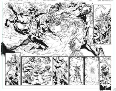 Alberto Jimenez Alburquerque - web of venom funeral pyre issue 1 page 26 & 27