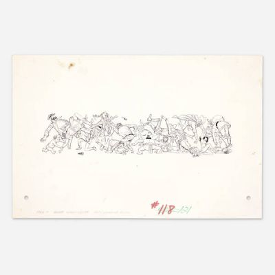 Joe Orlando | Lot 335 - Mad Magazine #121 Story Pages 22 and 23 Original Art (E.C. Publications, 1968) | Landry Pop Auctions