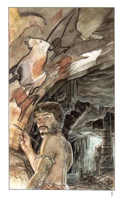 Federico Penco | Grotte di Lescaux | Tavole Originali