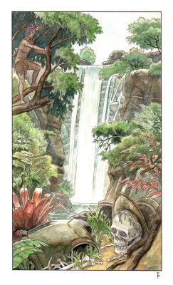 Federico Penco | La Fonte della Giovinezza | Tavole Originali