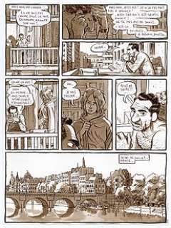 Peeters - Planche originale (p.70) - R.G - Tome 1- Riyad-sur-Seine (2007)
