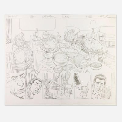 Russ Braun, The Boys: Dear Becky #7 Story Pages 20 and 21 Original Art (Dynamite Entertainment, 2021) | Landry Pop Auctions
