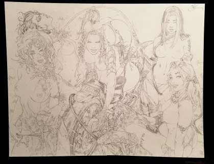 Eric Basaldua - grimm fairy tales gft unleashed 1 double cover nude variant