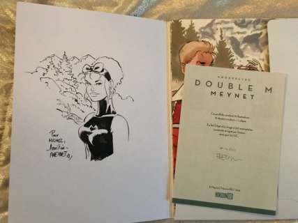 Double M - Portfolio Horizon BD - Double M + dédicace - Softcover - First edition - (2018) | Catawiki