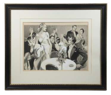 1930’S ORIGINAL B&W ILLUSTRATION | misc / divers