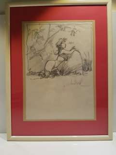 Loisel, Régis - Dessin original - Fille des bois | Catawiki