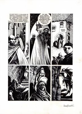 Anna Brandoli | La Strega p.56 | Tavole Originali