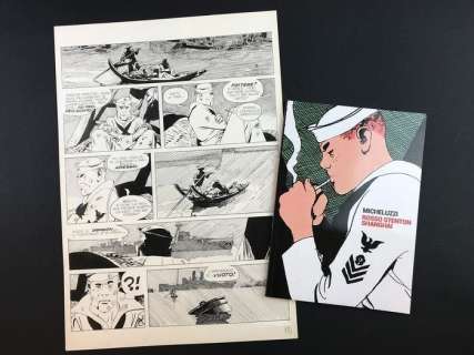 Rosso Stenton - Shanghai - Tavola con catalogo allegato - Loose page | Catawiki