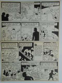 Moor, Bob De - Originele pagina - Nonkel Zigomar, Snoe en Snolleke - De witte maw-maw - (1953) | Catawiki