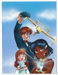 Il Mistero della Pietra Azzurra vol. 1 - Anna Lazzarini - cover originale per VHS - Loose page - (1992) | Catawiki