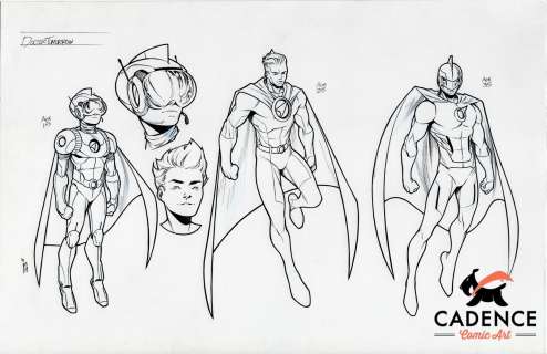 Jim Towe - Doctor Tomorrow (Valiant Entertainment) issue #01 (Wrap Around Variant Cover - Doctor Tomorrow Design)