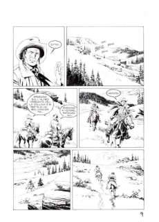 Tex n. 631 - Filippucci - Tavola Originale "l’oro dei monti San Juan" - Loose page - (2013) | Catawiki