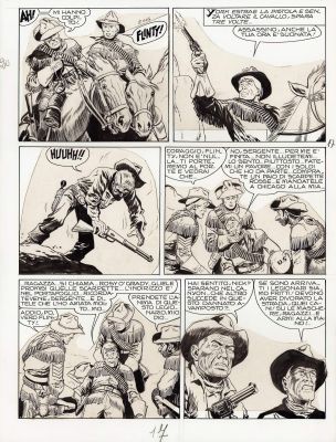 Roy D’amy | Il Sergente York n.1 p.17 | Tavole Originali