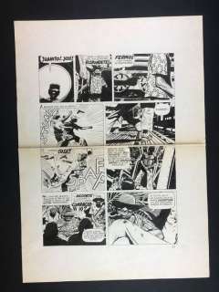 A. Micheluzzi - tavola originale "Capitan Erik - Squali" - Loose page - (1977) | Catawiki