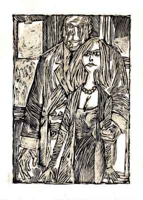 Alberto Breccia | Illustrazione per un libro francese | Tavole Originali