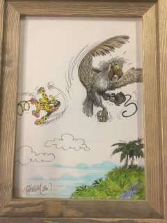 Marsupilami - Dessin original - Danger dans le ciel! (2020) | Catawiki