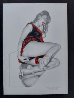 Giovanna Casotto - illustrazione originale "Autoritratto allo specchio" - Loose page - (2020) | Catawiki