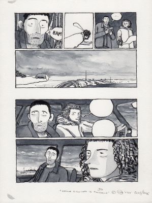 Gipi | Hanno ritrovato la macchina p.30 | Tavole Originali