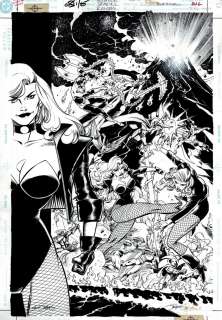 Val Semeiks - jla: incarnations #1 cover (jla battles their jla counterparts! ) 2001