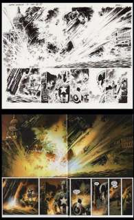 Steve Epting | Captain America Vol 5 #21 pages 16-17 Double page spread art | ArchAngels