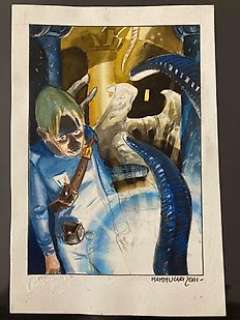 Mammucari - Disegno originale acquerello - Loose page