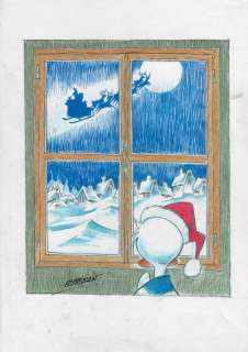 Esteban - Original Christmas Covers Page - Donald Duck | Catawiki